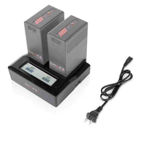 shape-bp-u-dual-lcd-ladeger-t-mit-usb-f-r-sony-akkus image 2