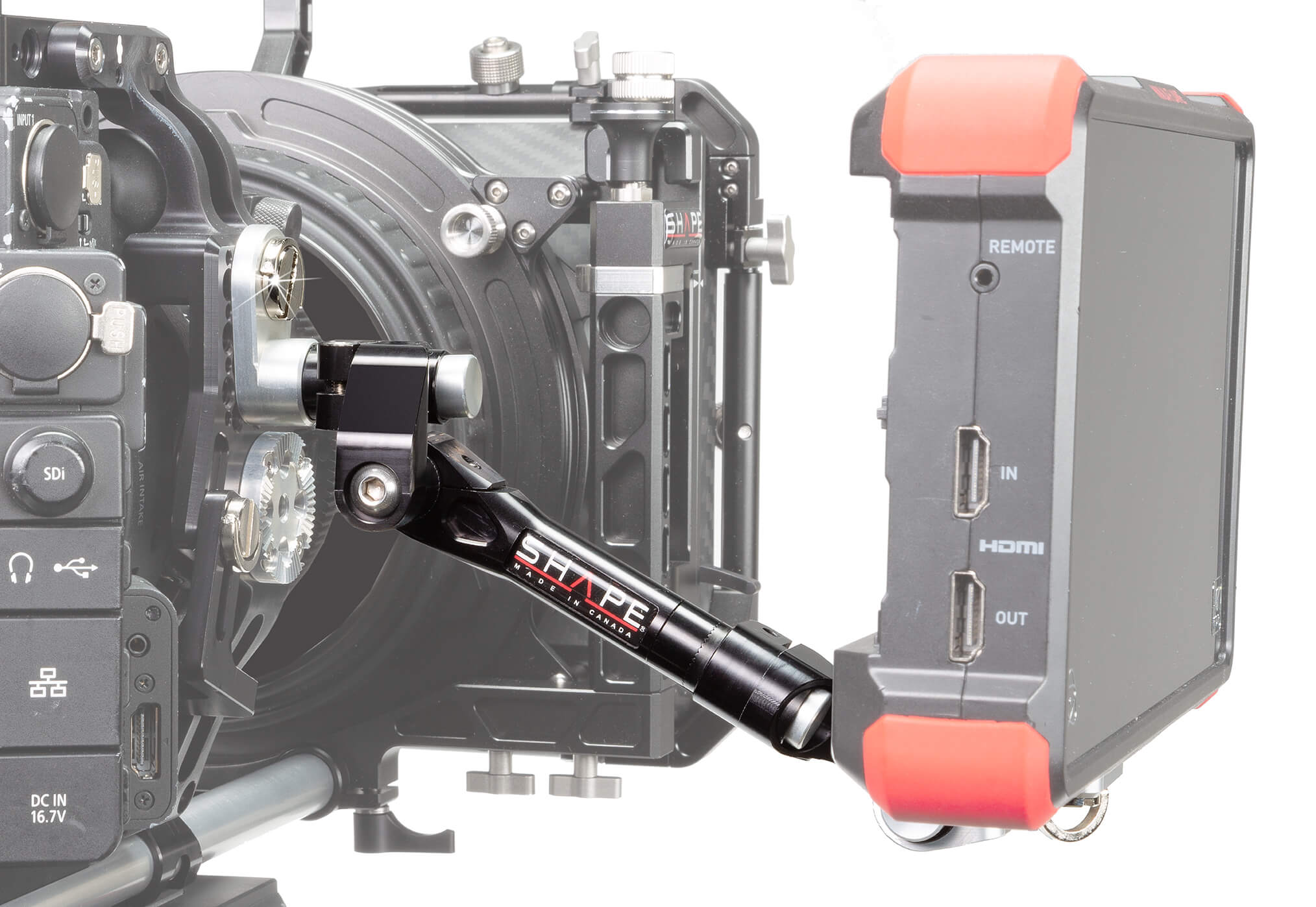 shape-4-axis-push-button-arm-3-8-16-magic-arm-6-5-zoll image 2