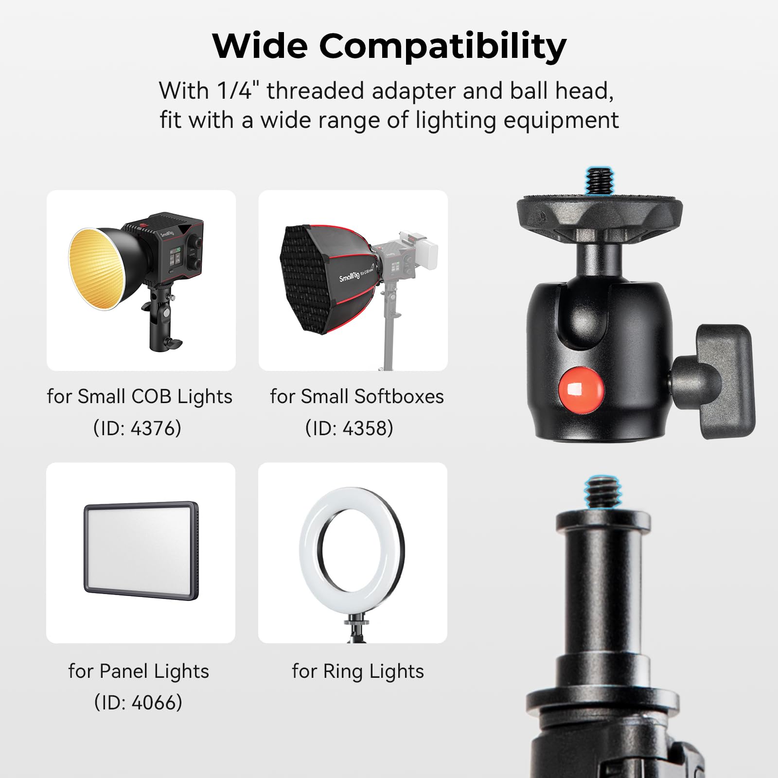 smallrig-ra-s200-lichtstativ-200-cm-4379-bis-4-kg-faltbar-56-cm image 3