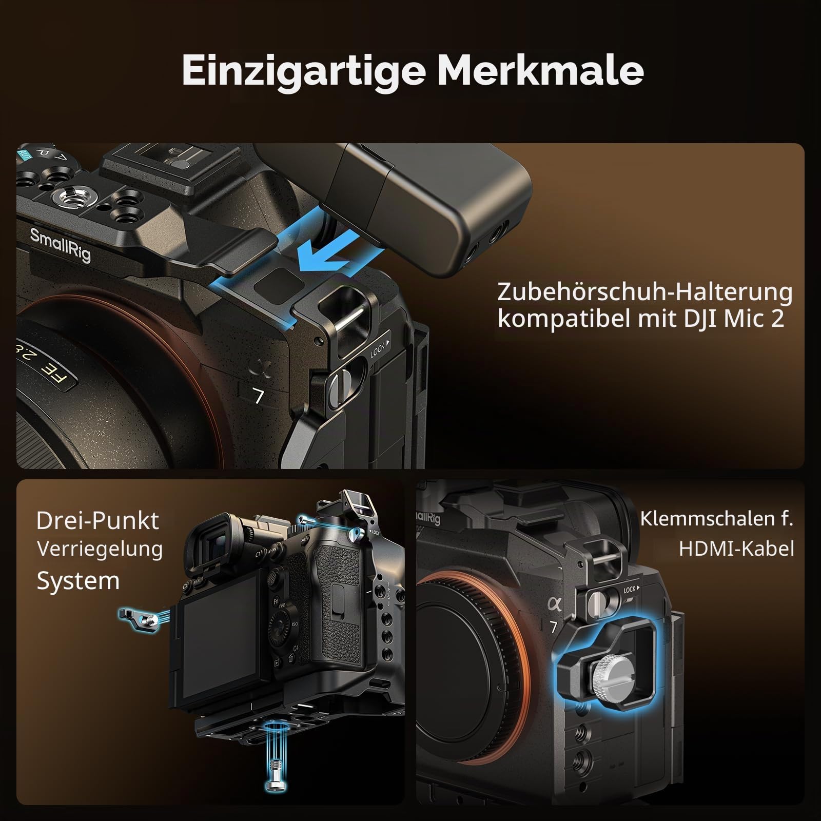 smallrig-hawklock-6028-cage-kit-advanced-f-r-sony-alpha-7-v-7r-v-7-iv image 5