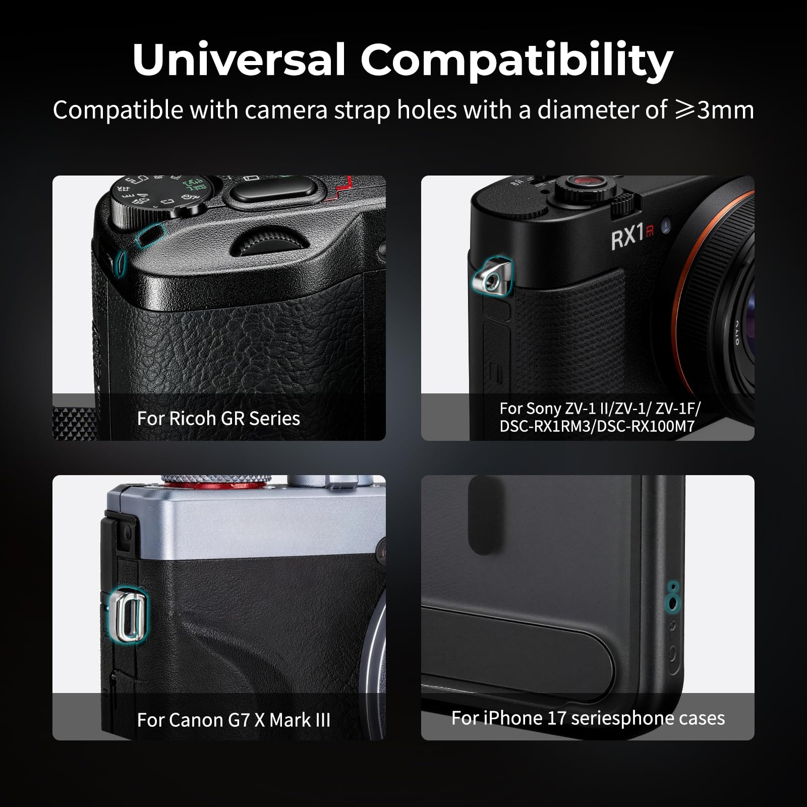 smallrig-quick-release-shoulder-strap-schultergurt-f-r-ricoh-gr-serie-sony-zv-1- image 5