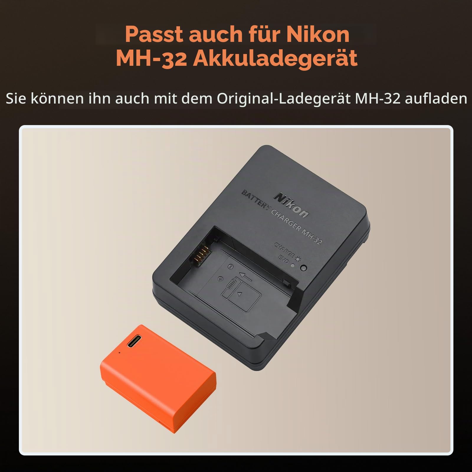smallrig-4967-en-el25-usb-c-kamera-akku-1250mah-f-r-nikon-z30-z50-z50-ii-z-fc-or image 7