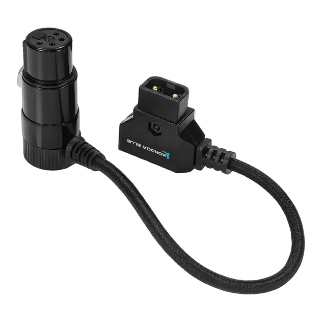 kondor-blue-d-tap-auf-4-pin-xlr-female-right-angle-power-kabel-6-f-r-venice-bura image 1