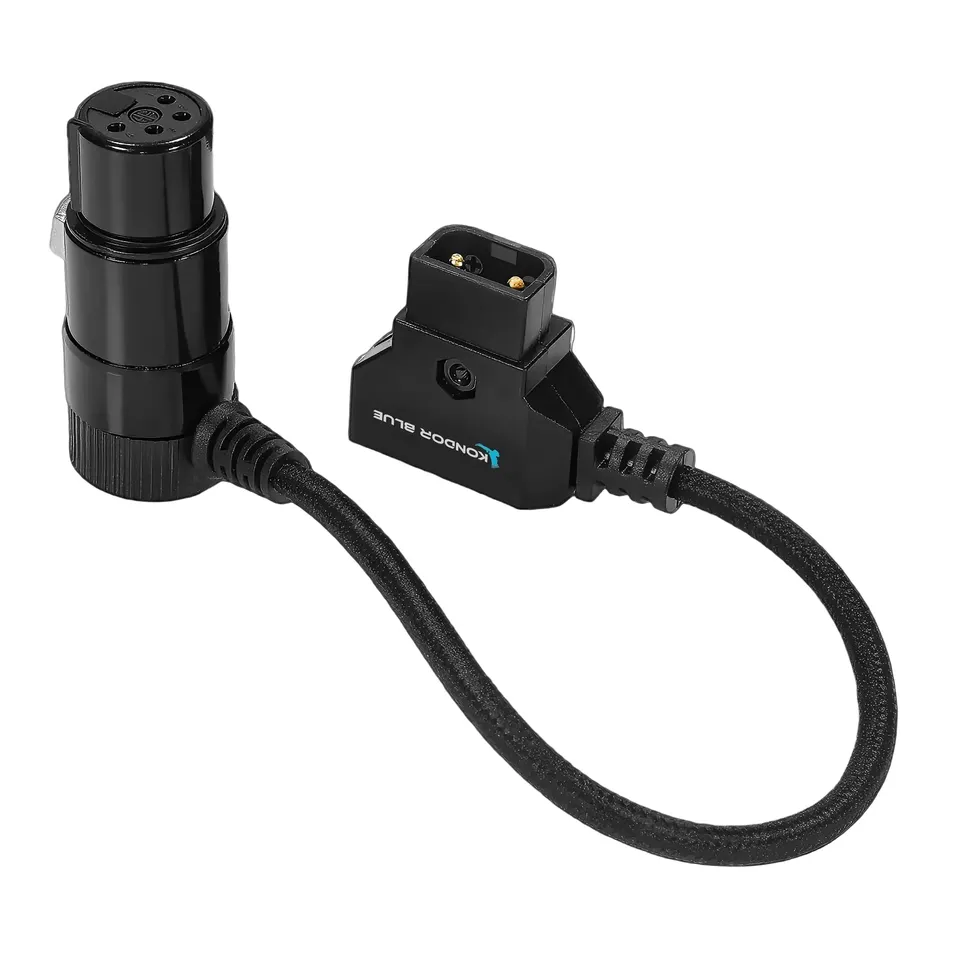 kondor-blue-d-tap-auf-4-pin-xlr-female-right-angle-power-kabel-6-f-r-venice-bura image 1