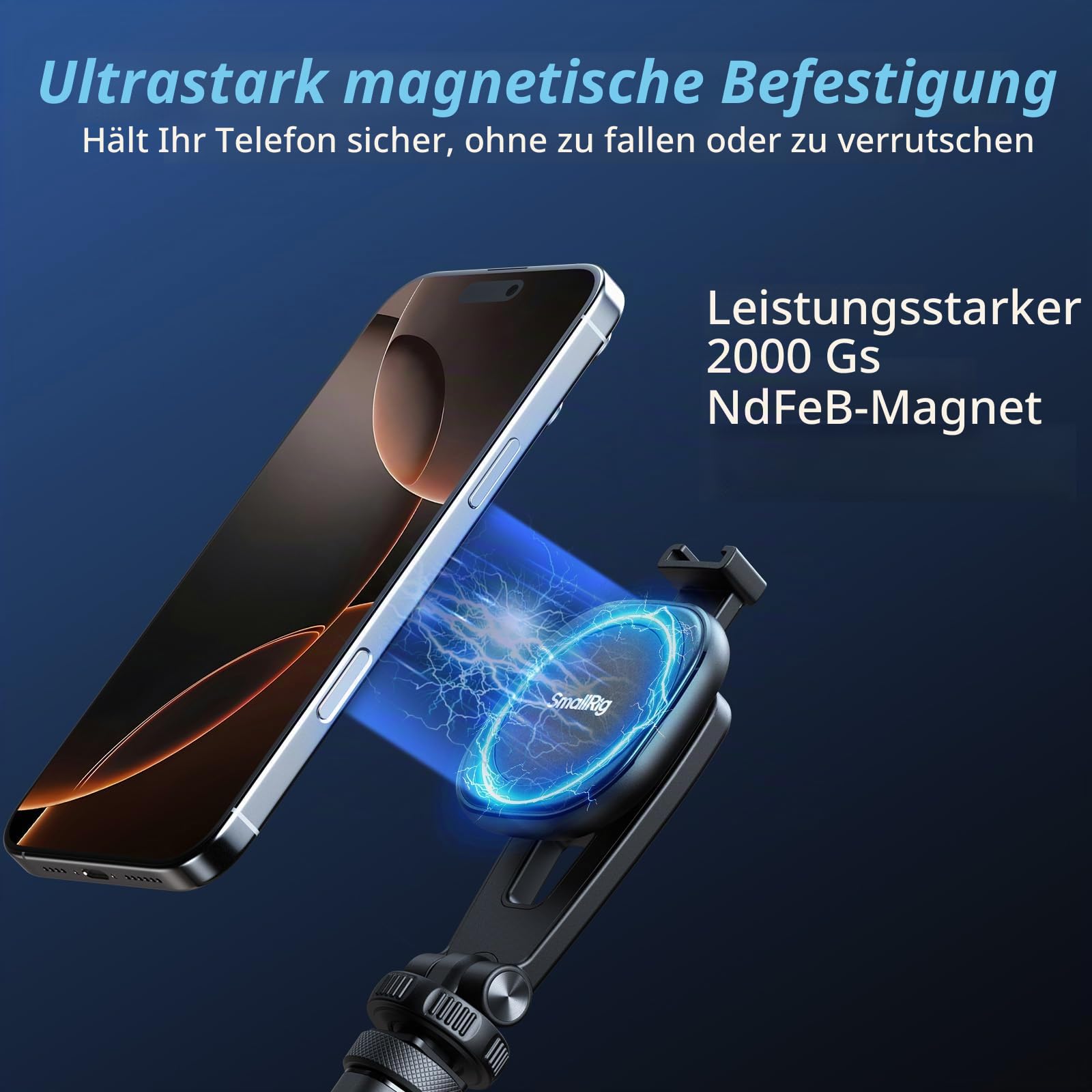 smallrig-ac-10-5283-magnetische-handyhalterung-mit-blitzschuh-und-1-4-20 image 2