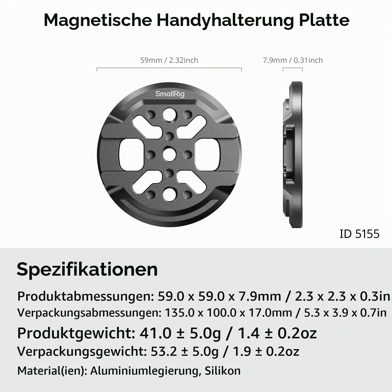 smallrig-5155-magnetische-handyhalterung-magsafe-mit-blitzschuh image 6