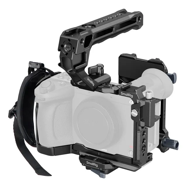 smallrig-fx2-cage-kit-5590-mit-v-mount-platte-top-griff-und-hdmi-klemme-f-r-sony image 1