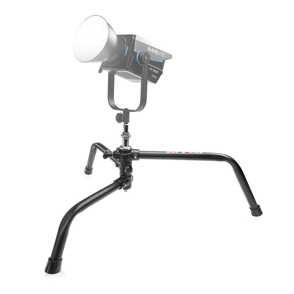 shape-turtle-base-c-stand-schwarz-mit-junior-zu-baby-pin-adapter image 2