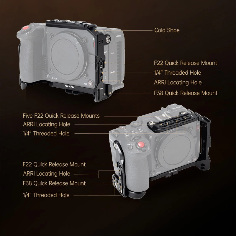 ulanzi-falcam-f22-f38-quick-release-camera-cage-f-r-canon-c50 image 3