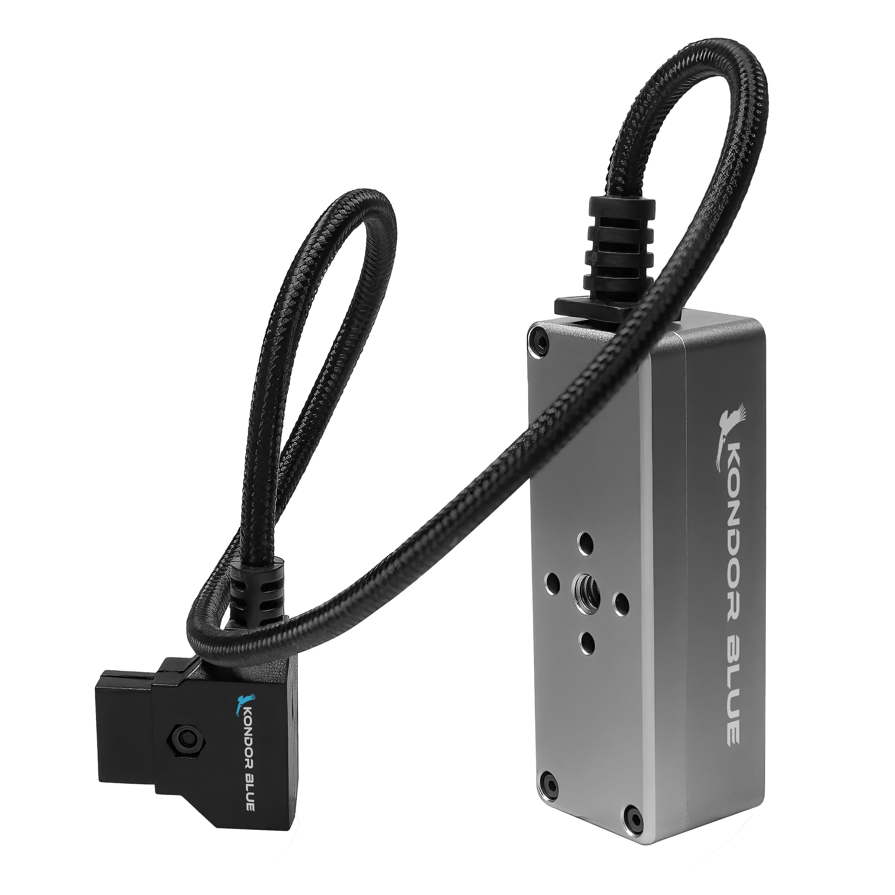 kondor-blue-12v-d-tap-hub-voltmeter-4-fach-splitter-aus-metall image 4