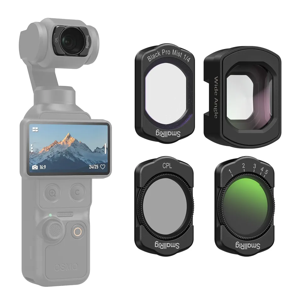 smallrig-4er-magnet-filter-set-5834-weitwinkel-cpl-black-mist-1-4-nd2-32-f-r-dji image 1