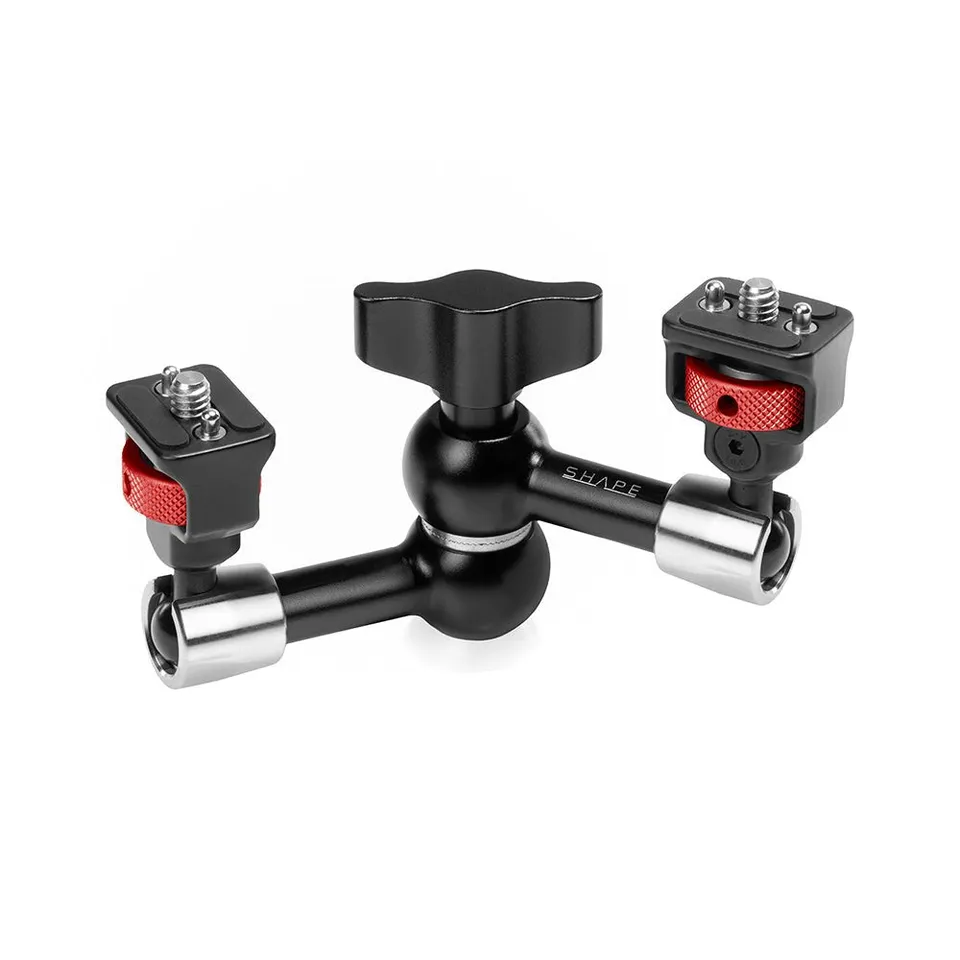 shape-7-magic-arm-central-lock-mit-rosette-und-1-4-20-schraube image 1