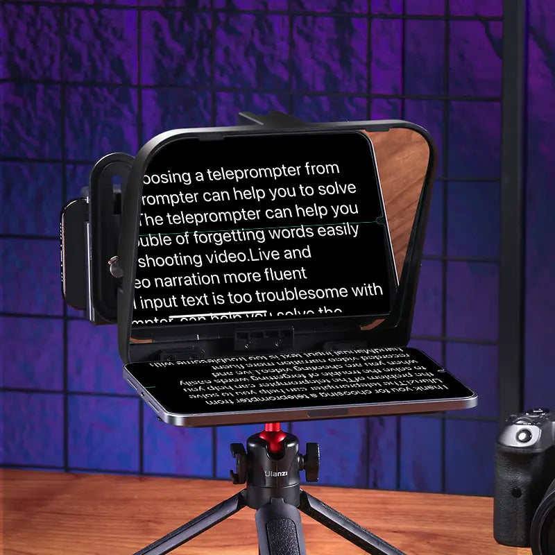 ulanzi-rt02-universal-teleprompter-f-r-tablets-und-smartphones-mit-fernbedienung image 6