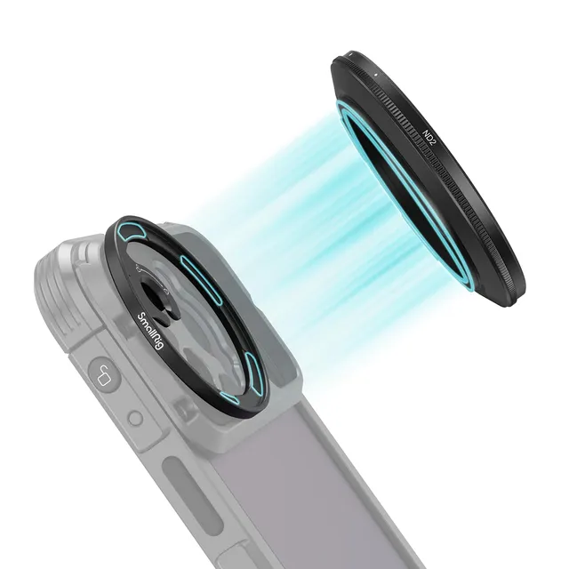 smallrig-52mm-magnetischer-vnd-filter-nd2-nd32-4386b-mit-m-mount image 1
