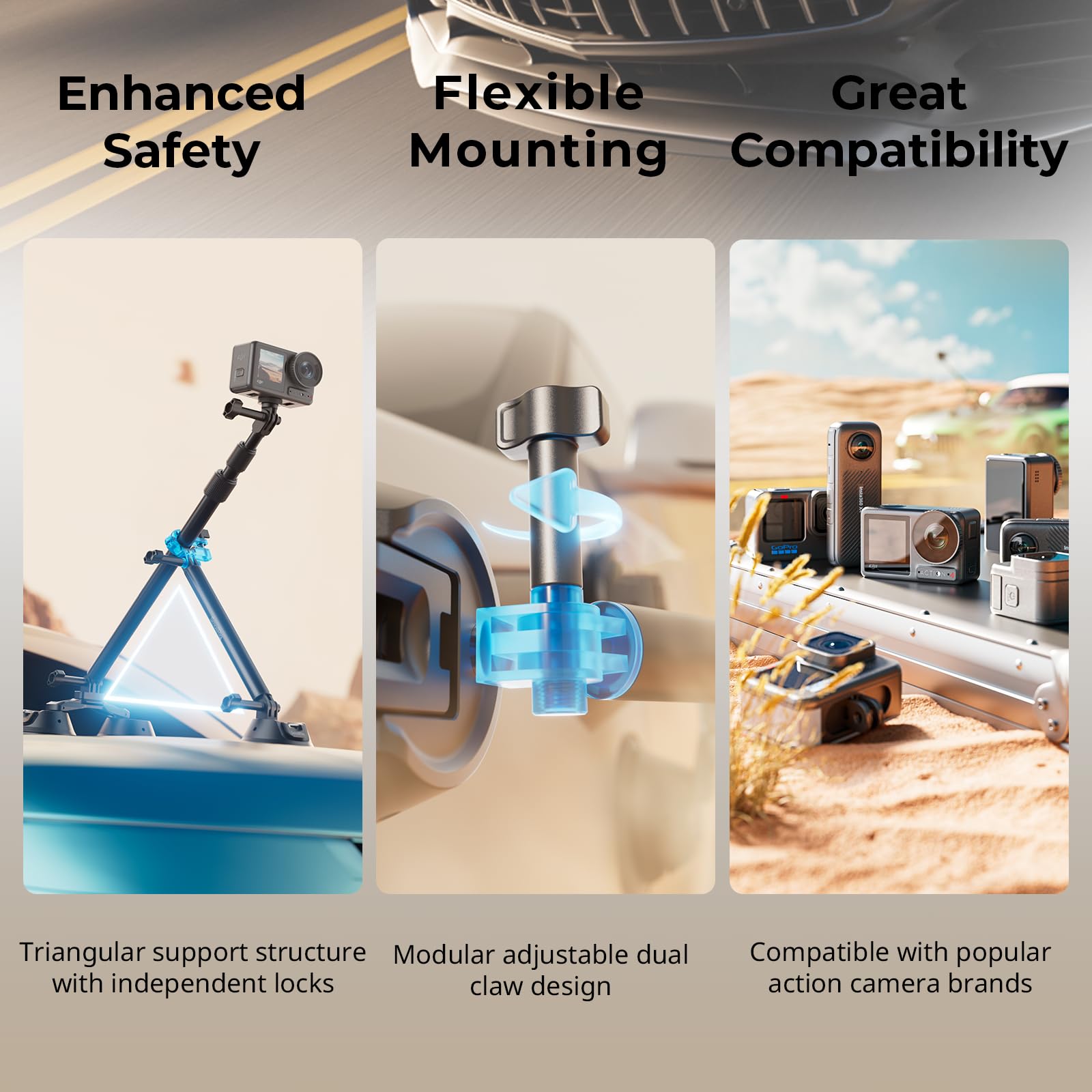 smallrig-4380-auto-saugnapf-halterung-mit-teleskopstange-f-r-insta360 image 3