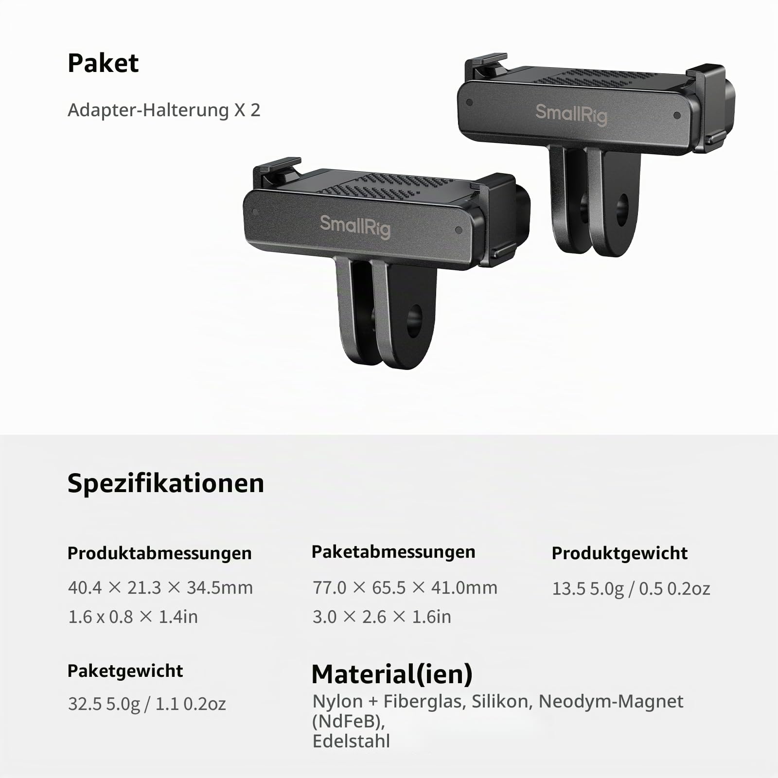 smallrig-schnellwechselhalterung-5813-f-r-dji-osmo-360-action-5-pro-4-3-2-st-ck image 7