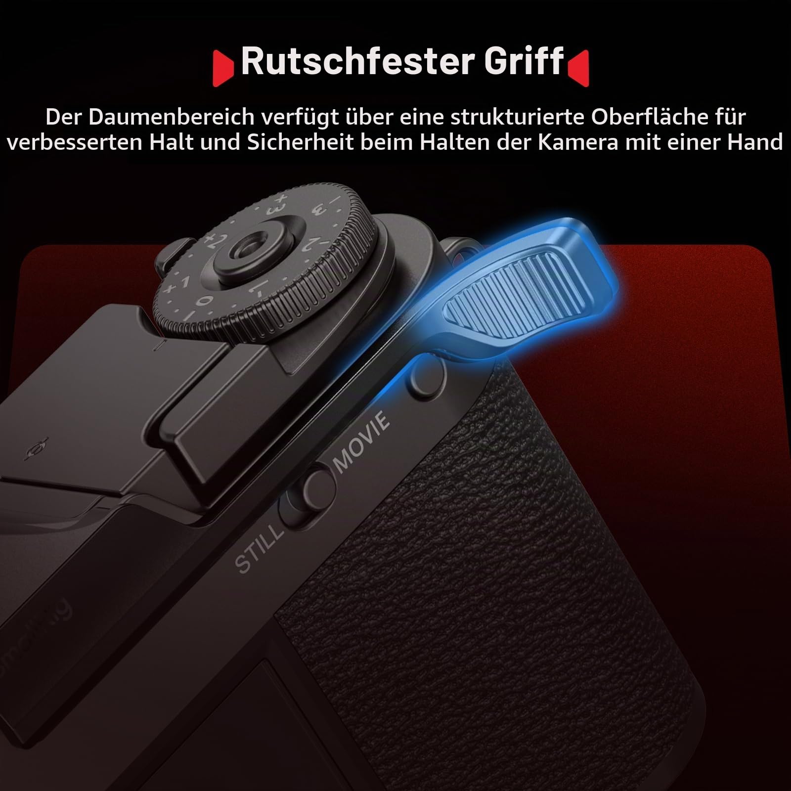 smallrig-x-half-daumengriff-5333-f-r-fujifilm-x-half-kohlesilber image 3