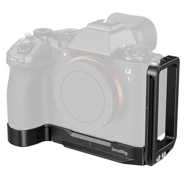 smallrig-l-bracket-5188-f-r-sony-alpha-1-ii-9-iii-mit-arca-platte-und-airtag-slo image 1