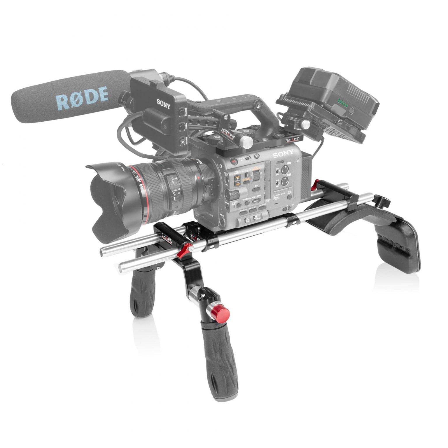 shape-schulterstativ-sony-fx6-shoulder-mount-mit-baseplate image 1