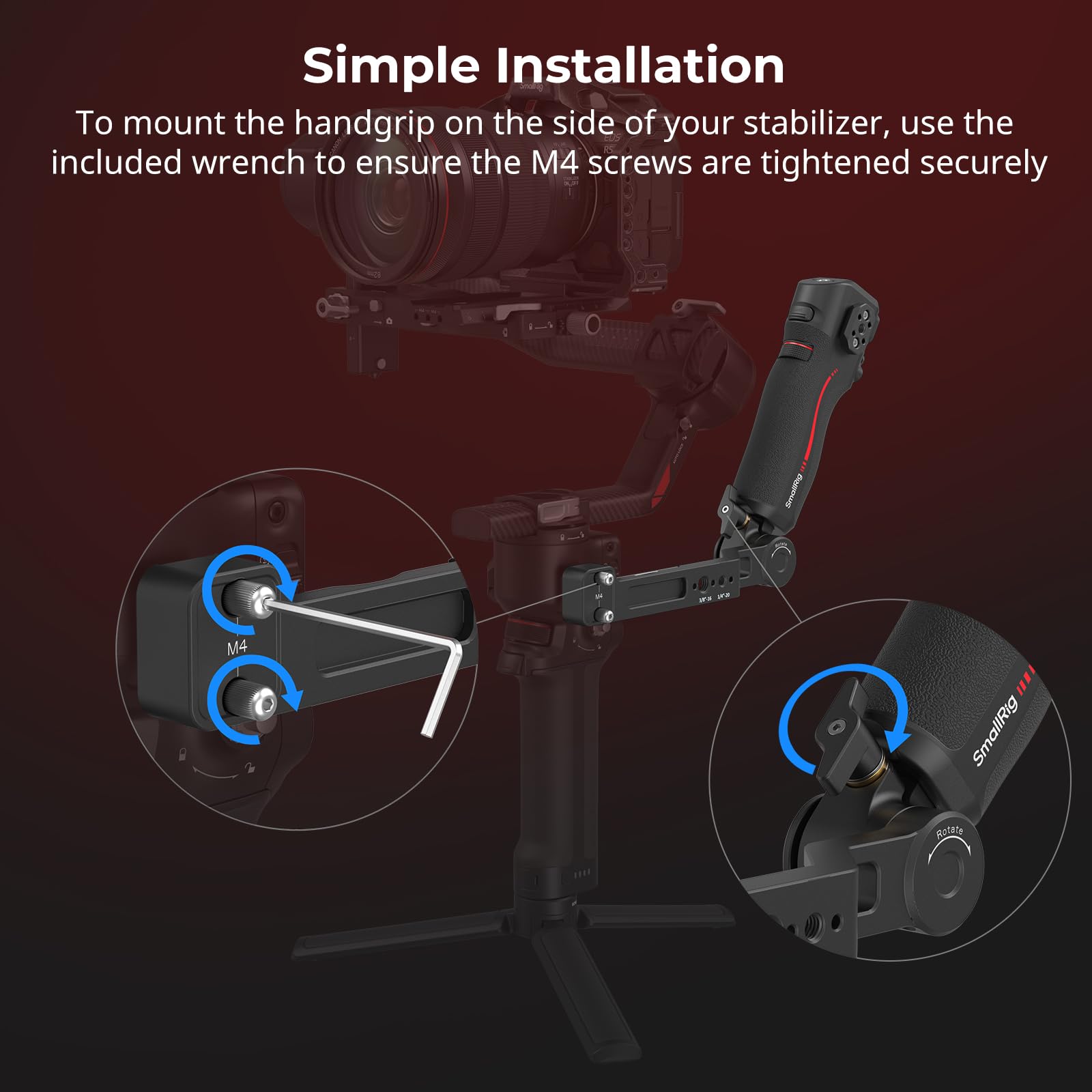 smallrig-verstellbarer-tragegriff-4326-f-r-dji-rs-2-rs-3-pro-rs-4-rs-4-pro-rs-5 image 6