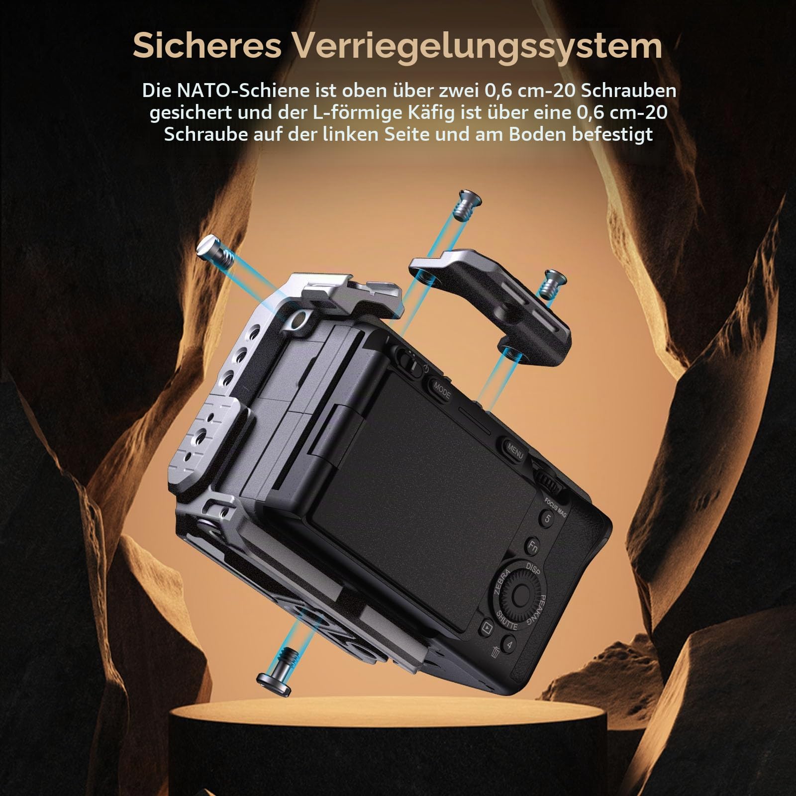 smallrig-4772-hawklock-schnellverschluss-halbk-fig-f-r-sony-fx3-fx30 image 2