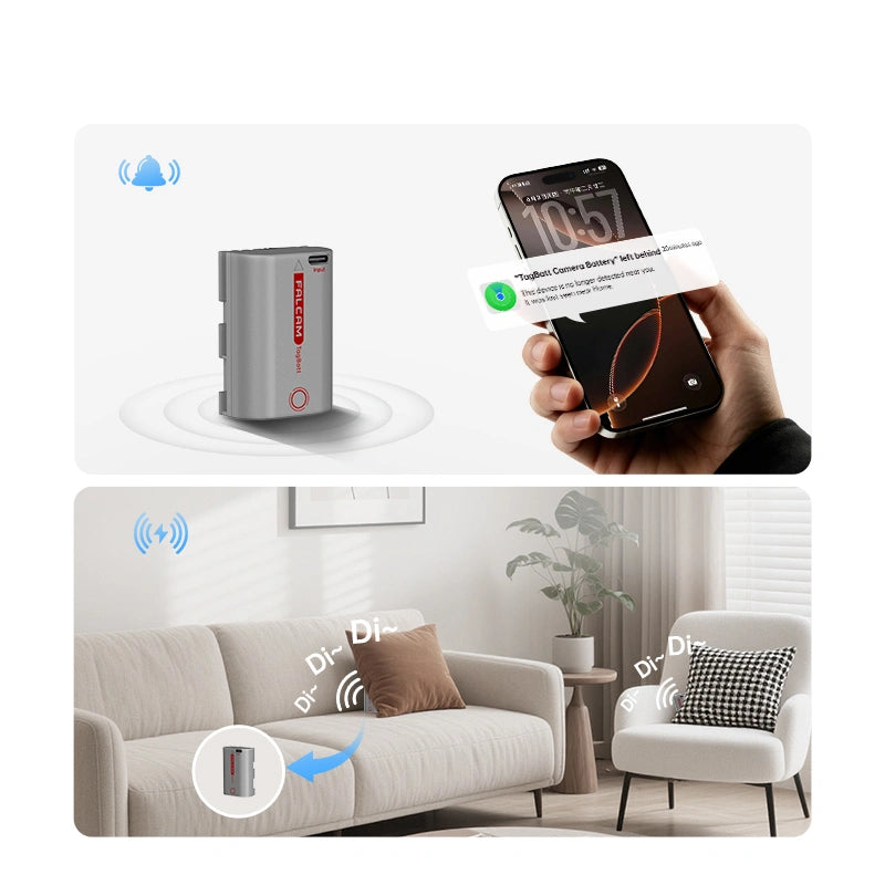 falcam-tagbatt-direct-charge-kamera-akku-mit-apple-find-my-f-r-canon-lp-e6 image 3