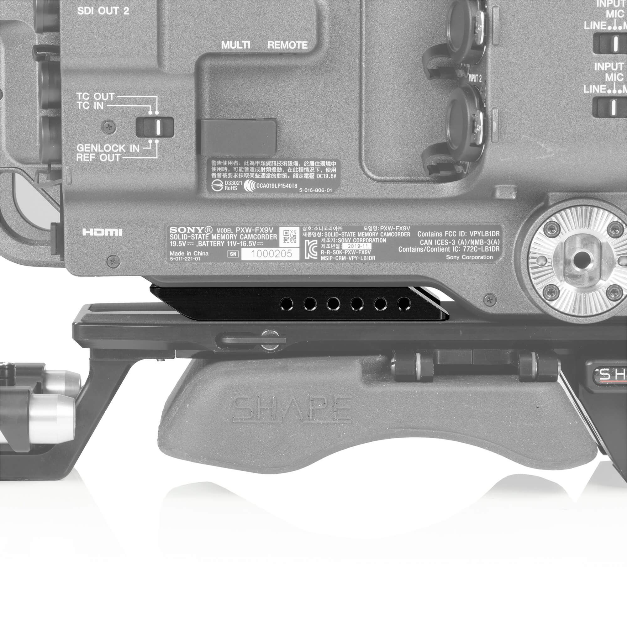 shape-v-lock-quick-release-baseplate-f-r-sony-fx9 image 7