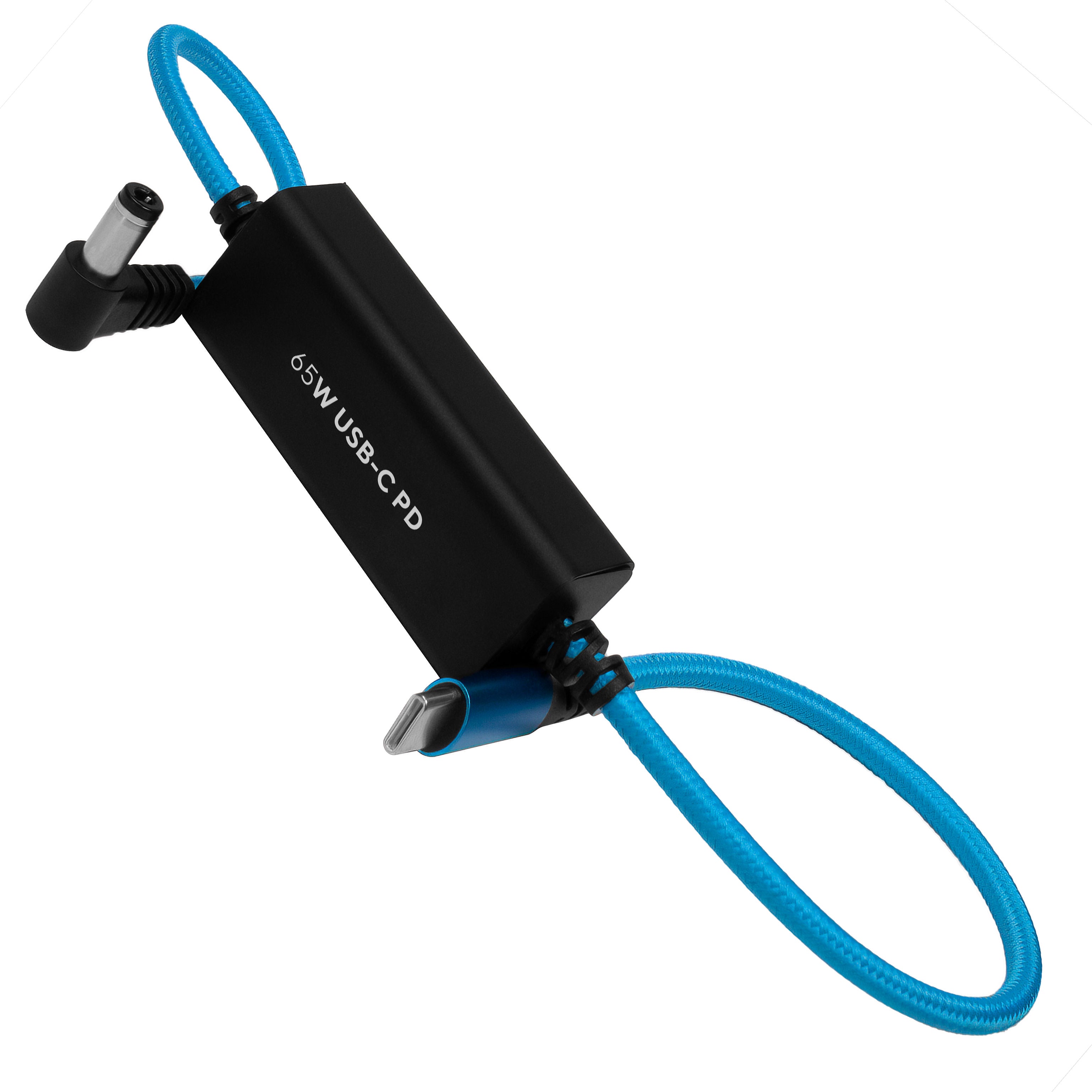 kondor-blue-dc-auf-usb-c-power-delivery-kabel-16-100w-f-r-mirrorless-kameras image 2