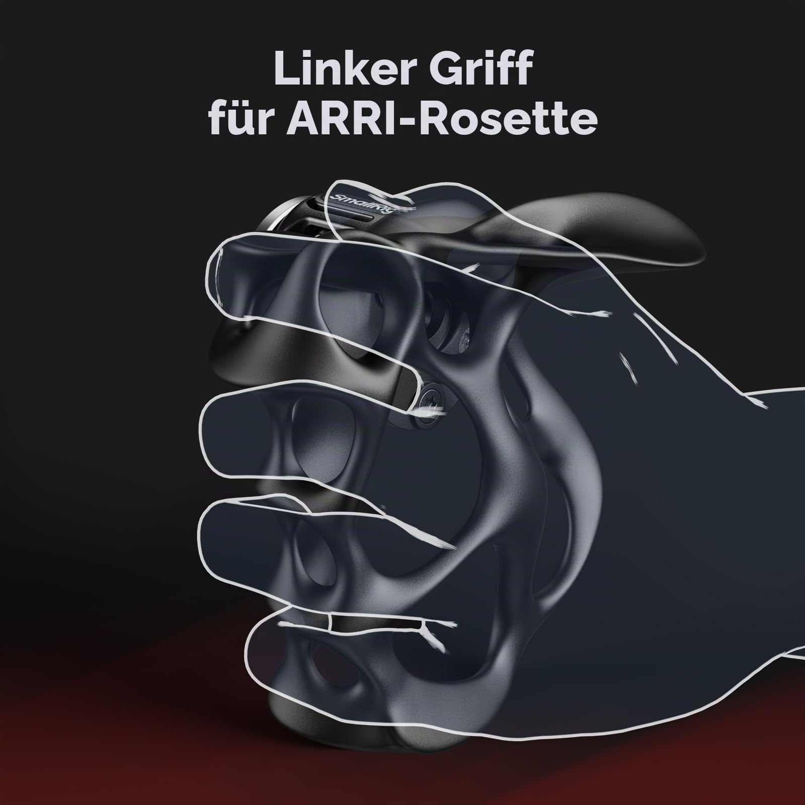 smallrig-5240-imagegrip-hohlgriff-links-mit-arri-rosette-360-15-kg image 2