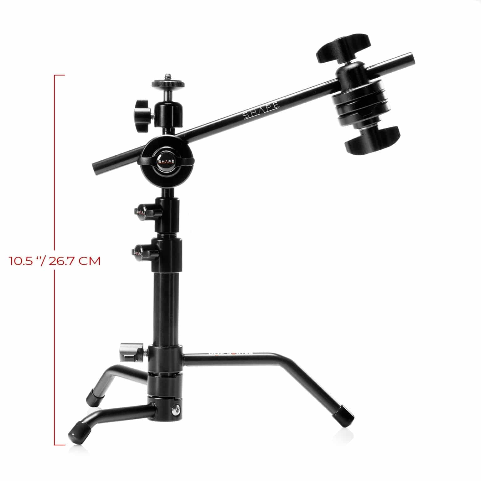 shape-mini-c-stand-5-zoll-mit-kugelkopf-und-smartphone-halter image 5
