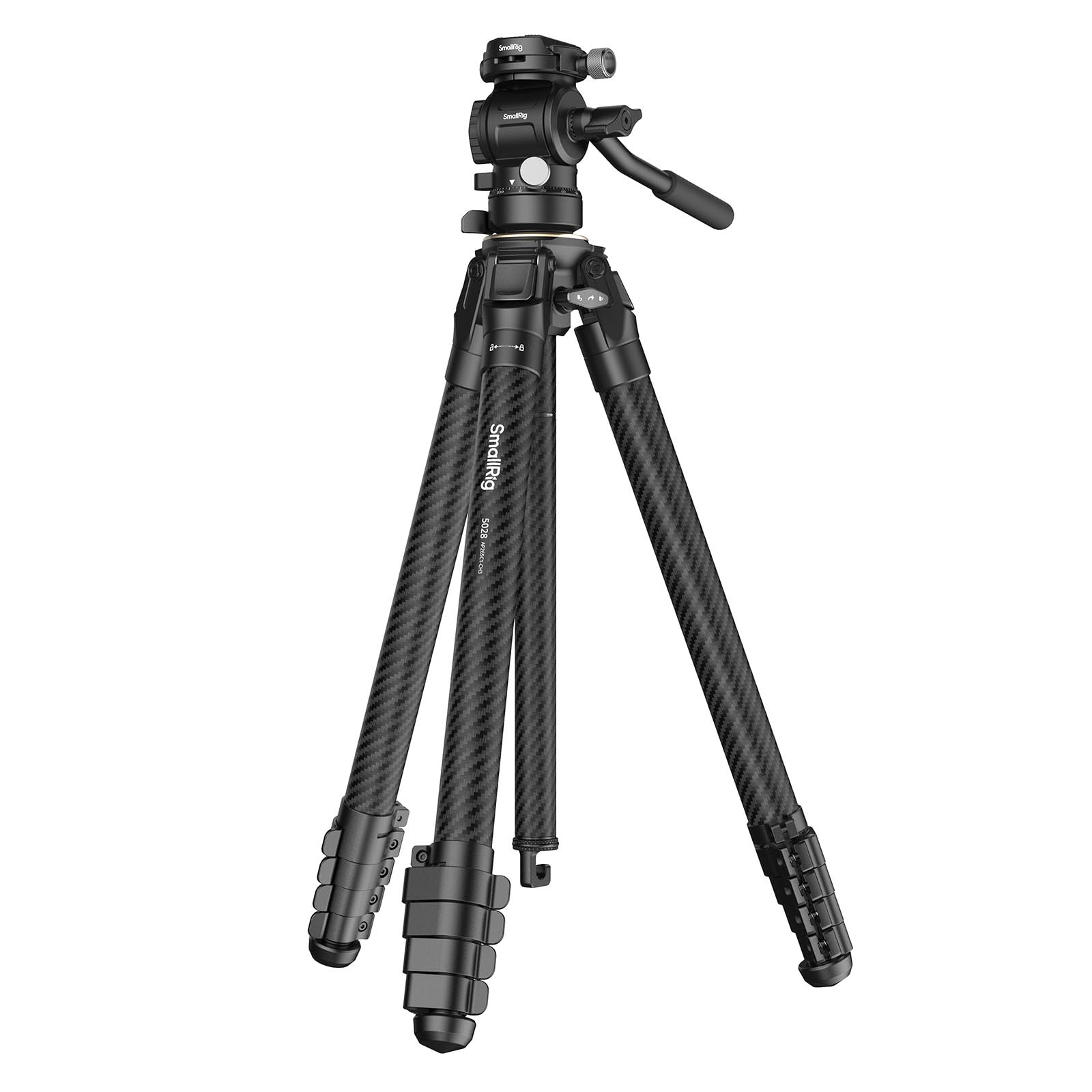 smallrig-5028-freeblazer-carbon-reisestativ-set-158-cm-mit-video-neiger-und-einb image 1