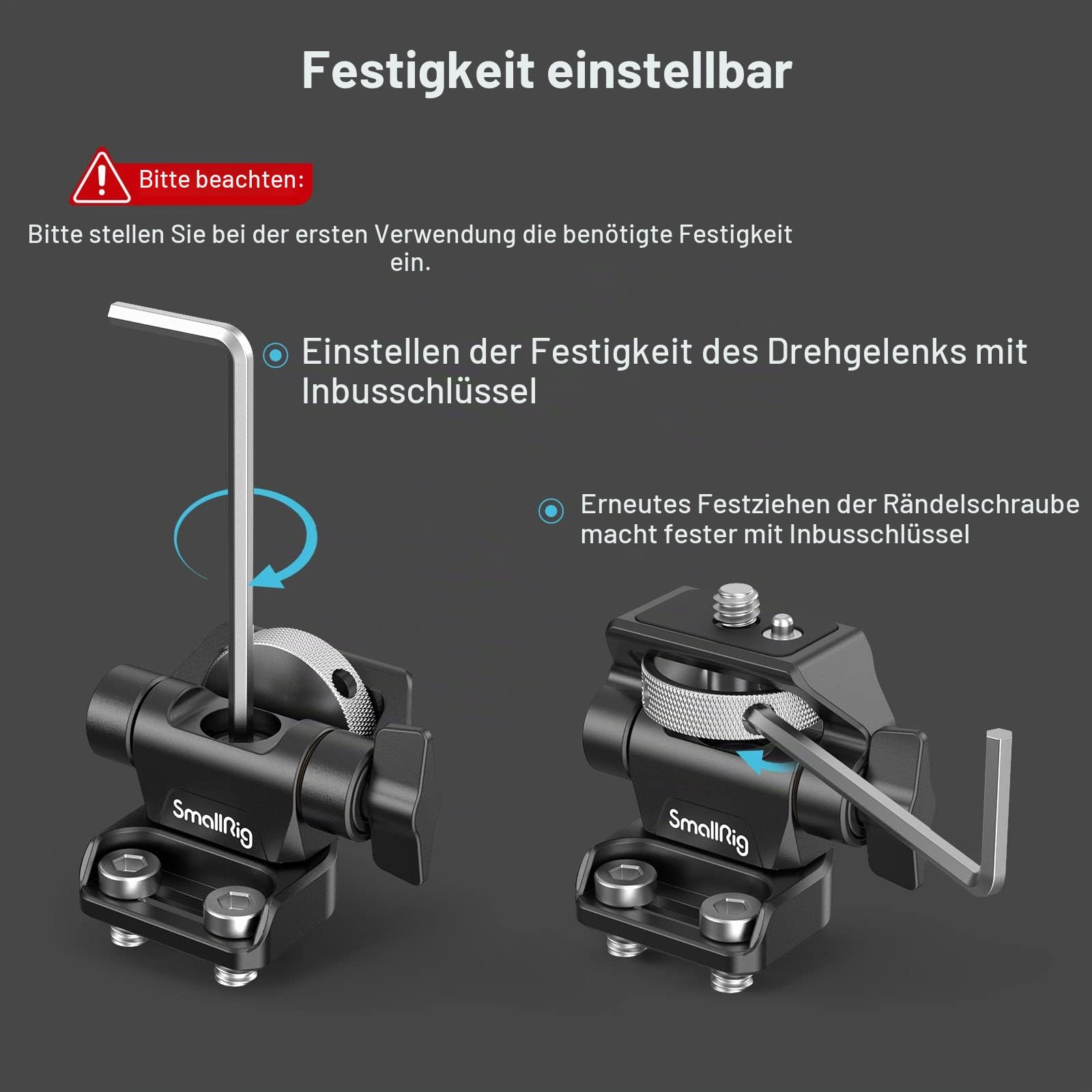 smallrig-2904b-kamera-monitor-halterung-f-r-5-und-7-monitore-360-schwenk-180-nei image 5