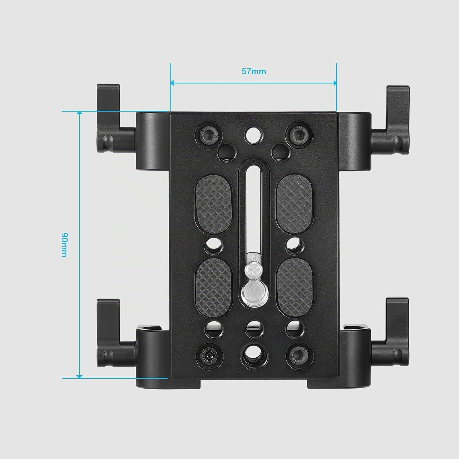 smallrig-baseplate-rig-mit-15mm-rod-klemme-und-stativplatte-1798 image 2