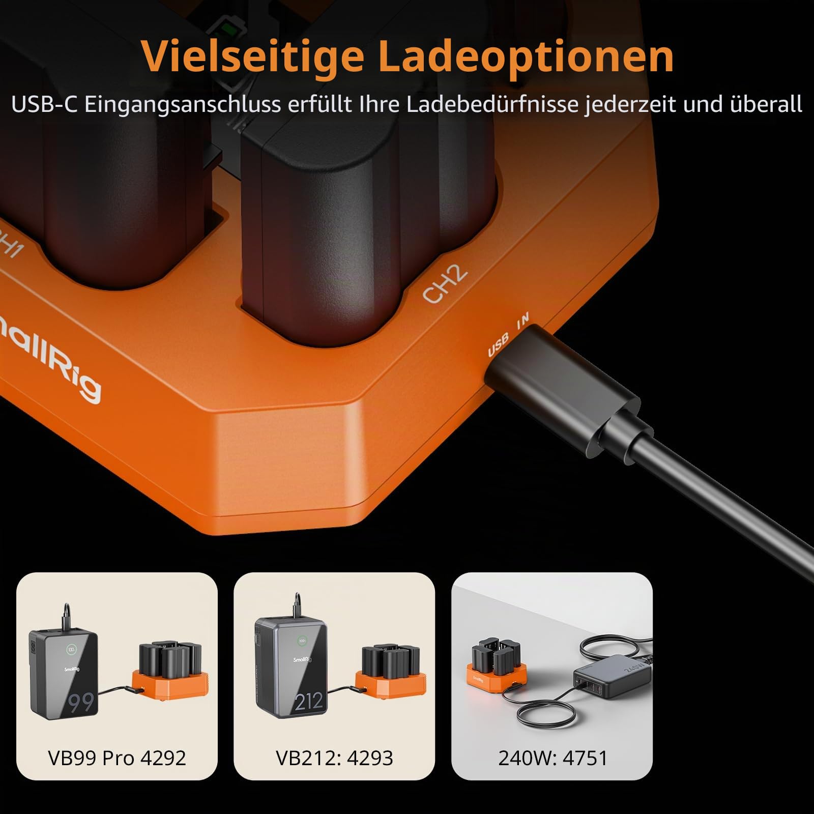 smallrig-en-el15c-4-kanal-kamera-akku-ladeger-t-pd45w-5747 image 5