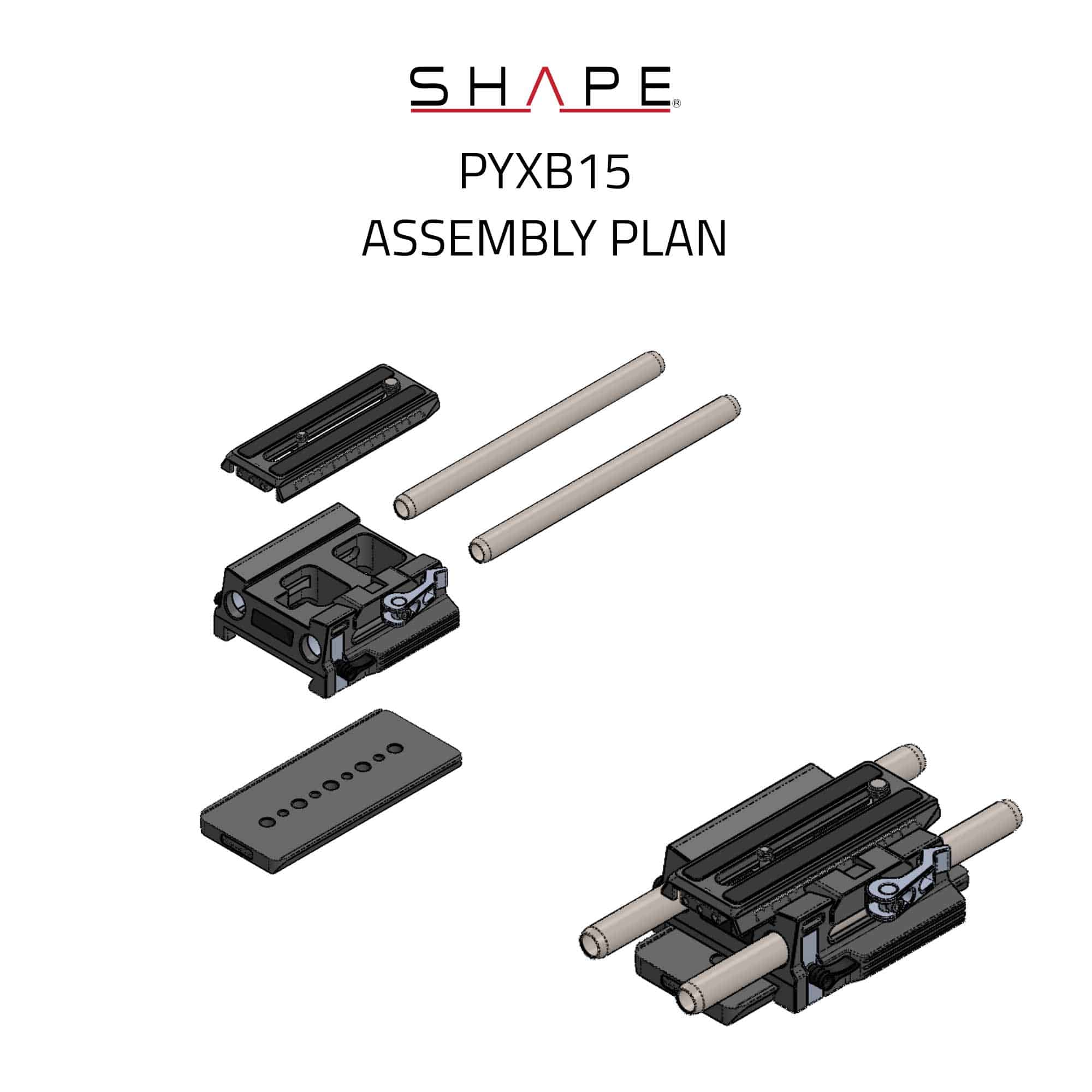 shape-15mm-lws-channel-baseplate-f-r-blackmagic-pyxis-6k image 8
