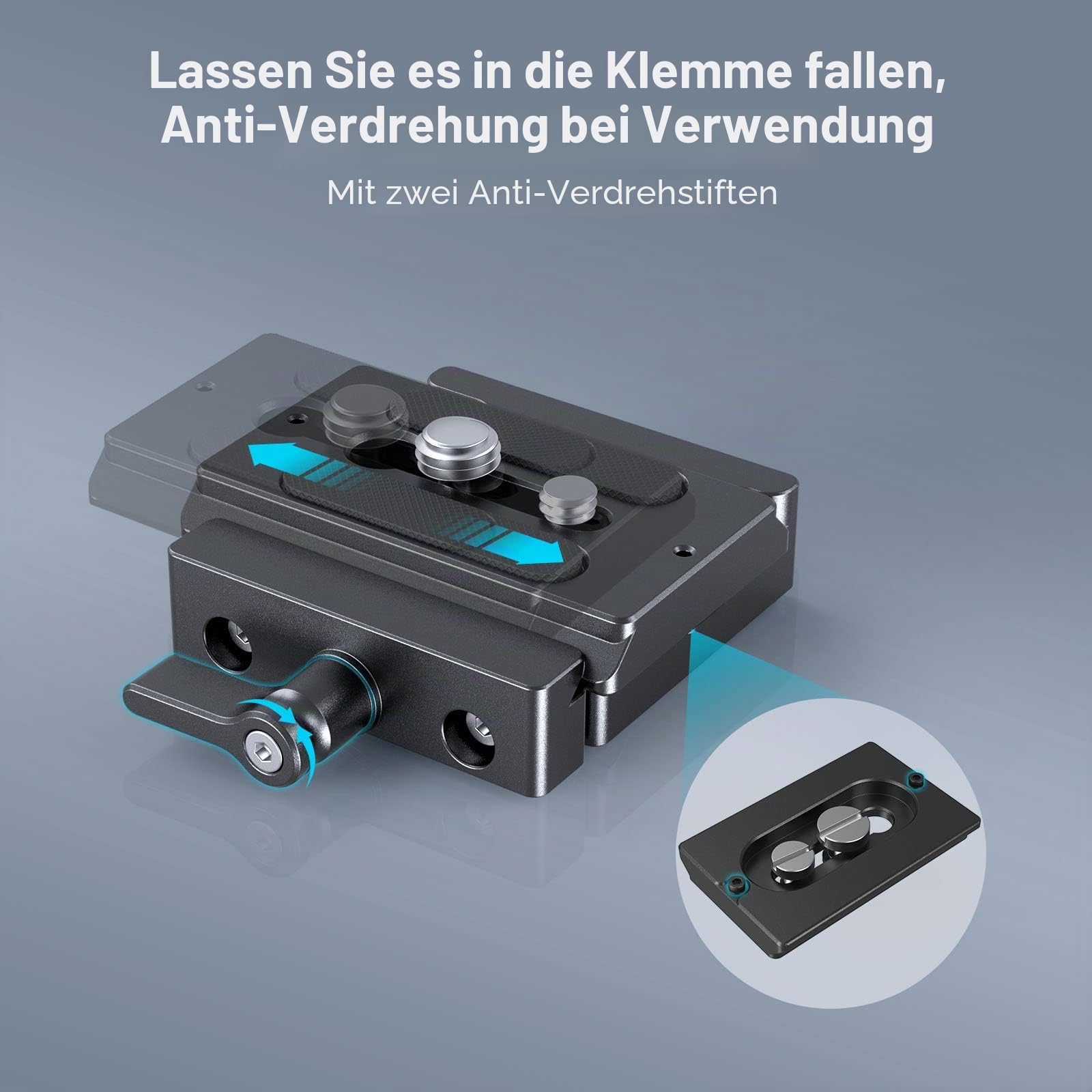 smallrig-schnellwechsel-klemme-und-platte-baseplate-f-r-arca-standard-2280 image 4